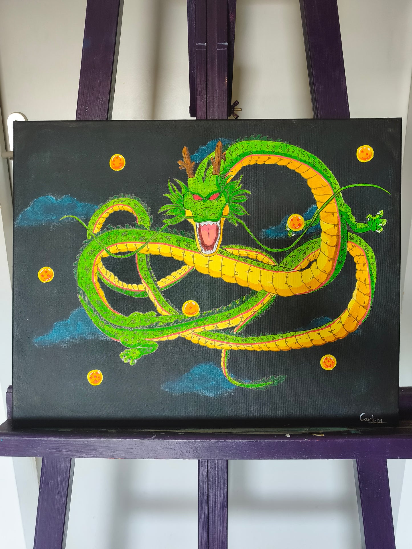 Peinture Shenron