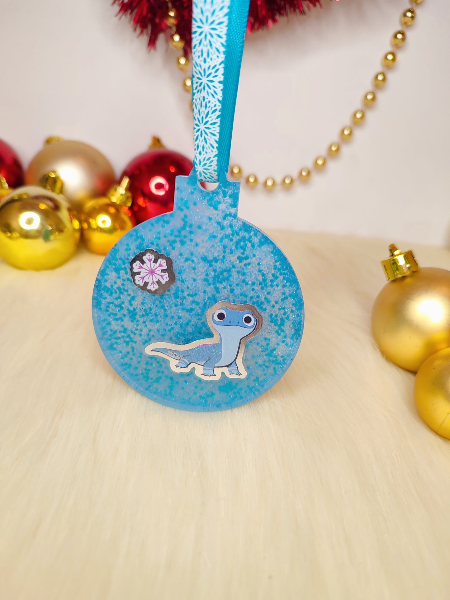 Boule de noël la reine des neige