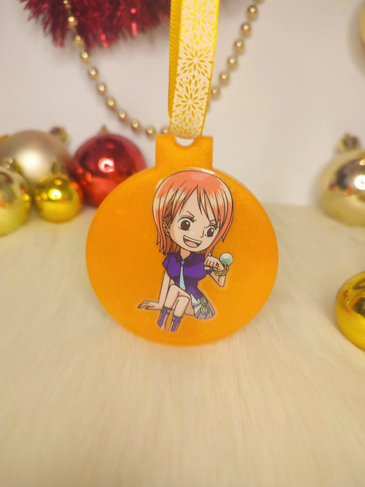 Boule et étoile de noël personnalisable