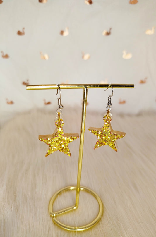 Boucle d'oreille étoile