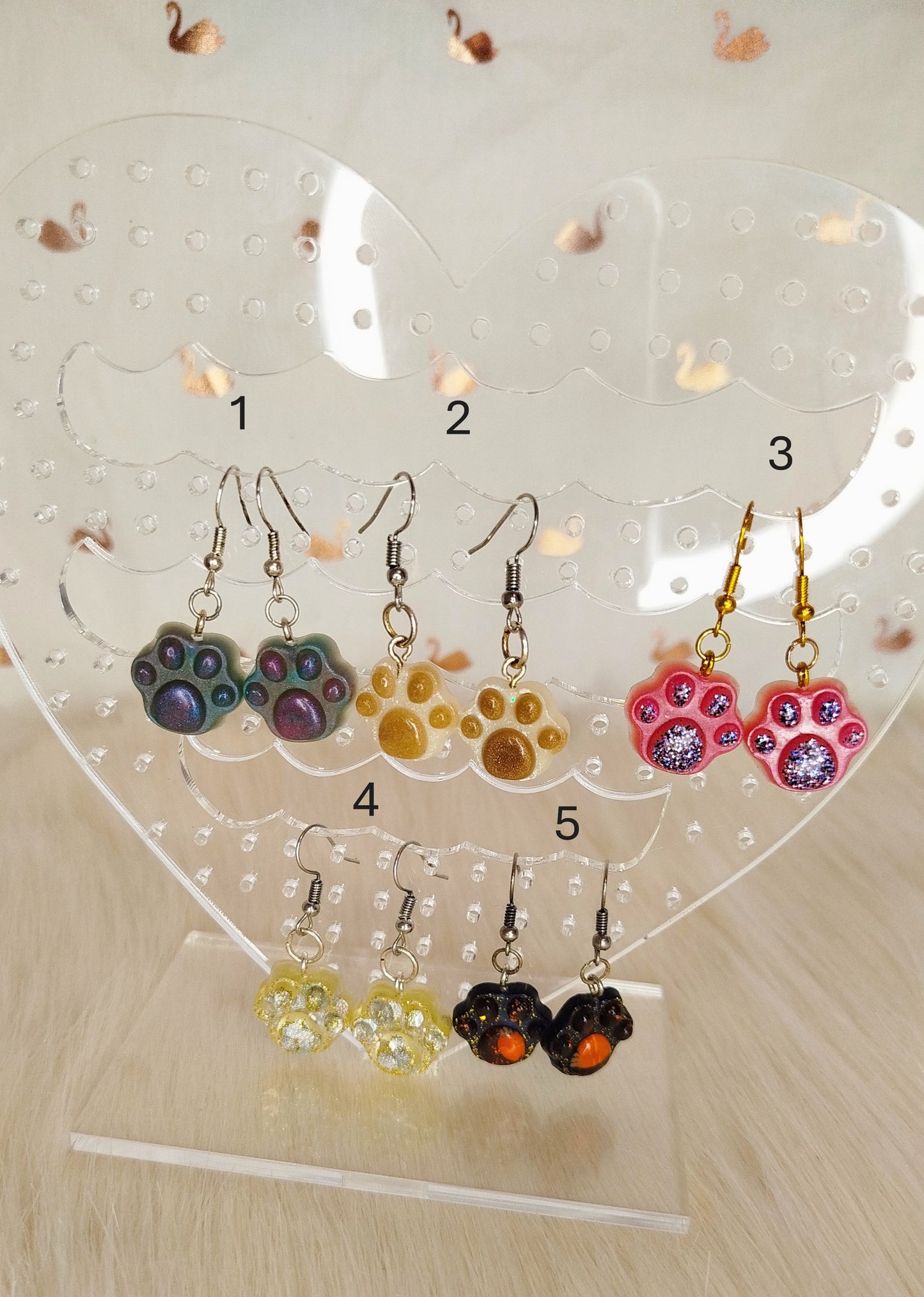 Boucle d'oreille papatte