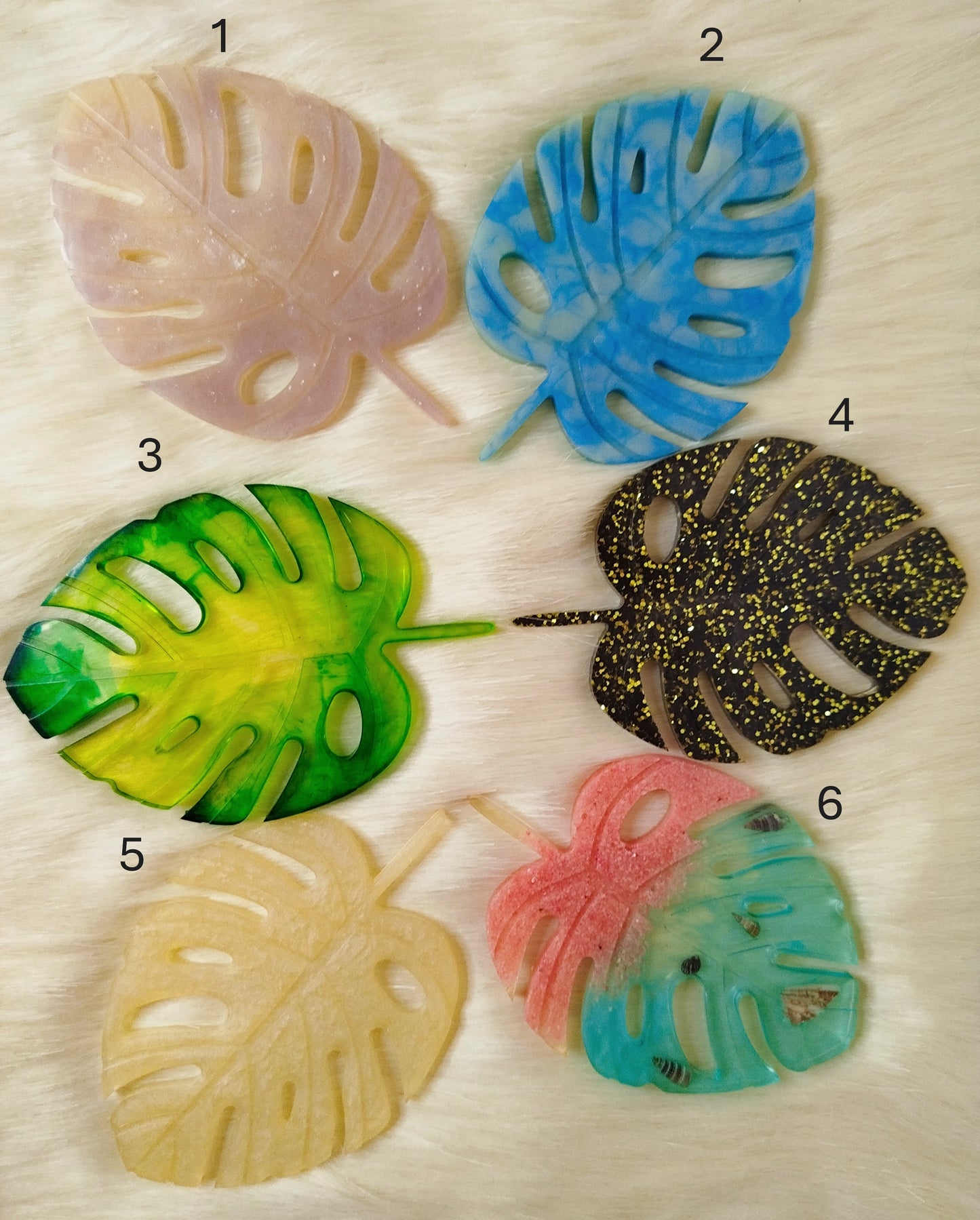 Petite feuille monstera