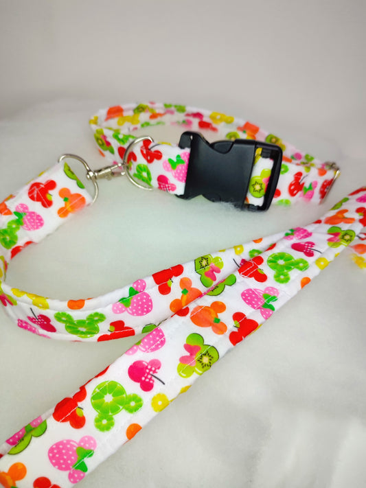 Ensemble collier-laisse mickey