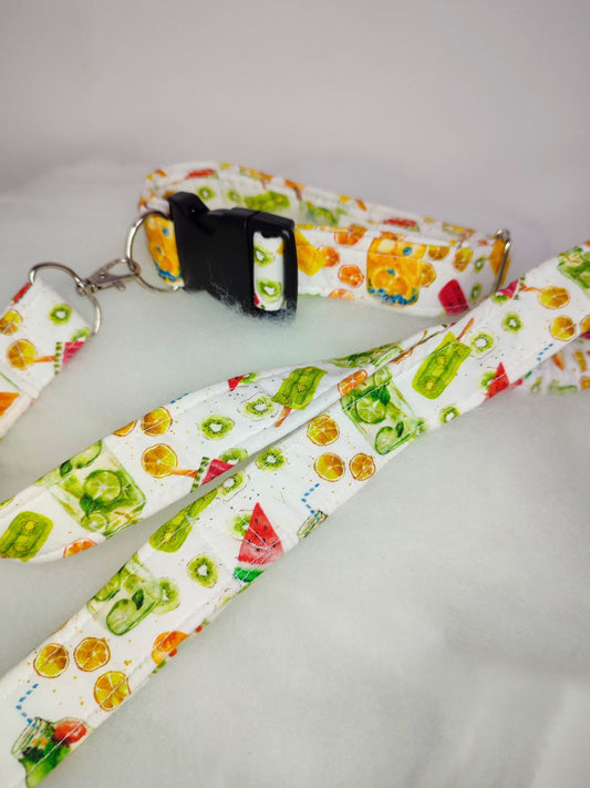 Ensemble collier-laisse smoothie