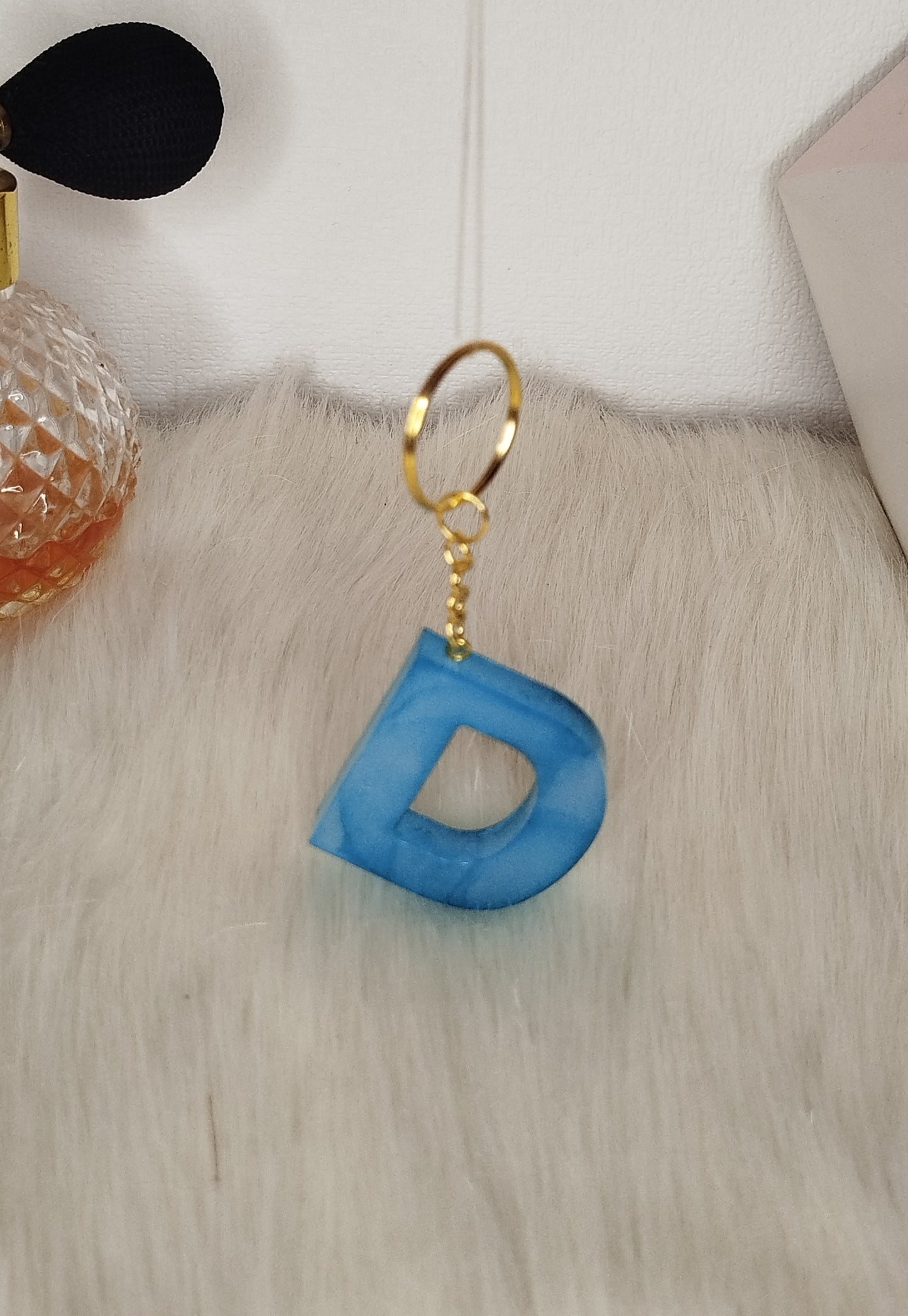 Lettres bleu